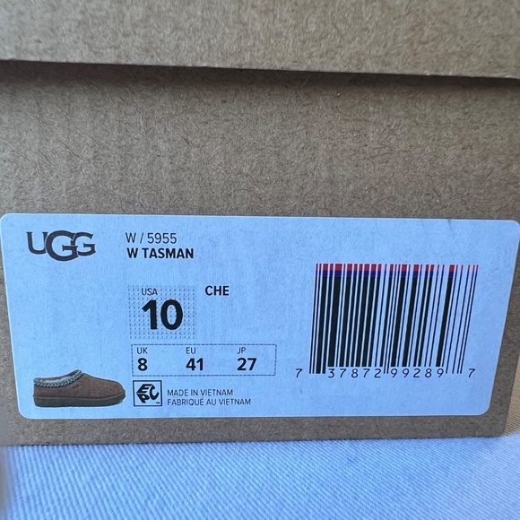 Ugg Tasman Chestnut sz 10 Shoes - worn once - Picture 9 of 11